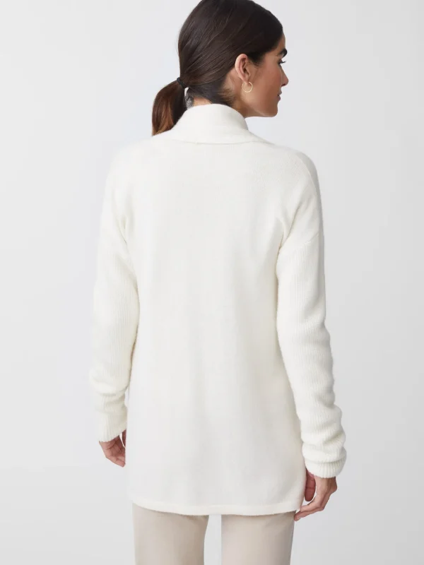 Cheap J. McLaughlin Agatha Cashmere Cardigan Ivory