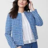 Best J. McLaughlin Amagansett Jacket Denim Blue