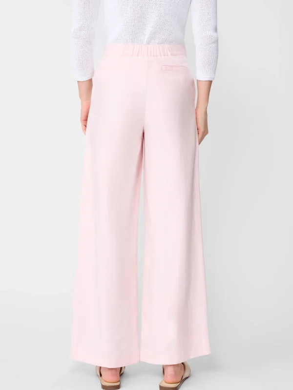 Sale J. McLaughlin Amal Linen Blend Pants Light Pink