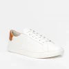 Hot J. McLaughlin Angelique Leather Sneakers White