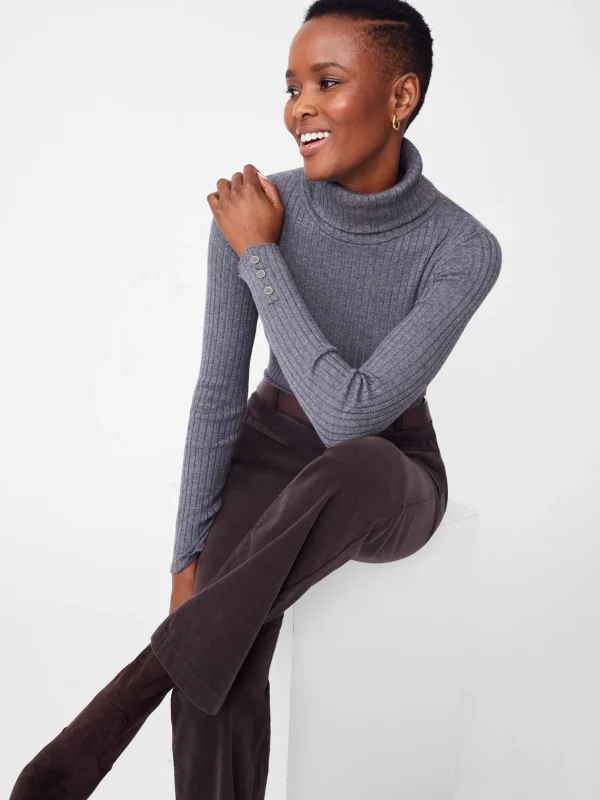 Sale J. McLaughlin Arlette Turtleneck Heather Gray