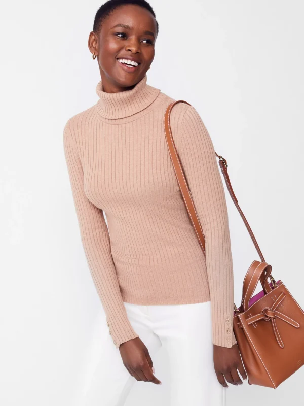 Flash Sale J. McLaughlin Arlette Turtleneck Heather Camel