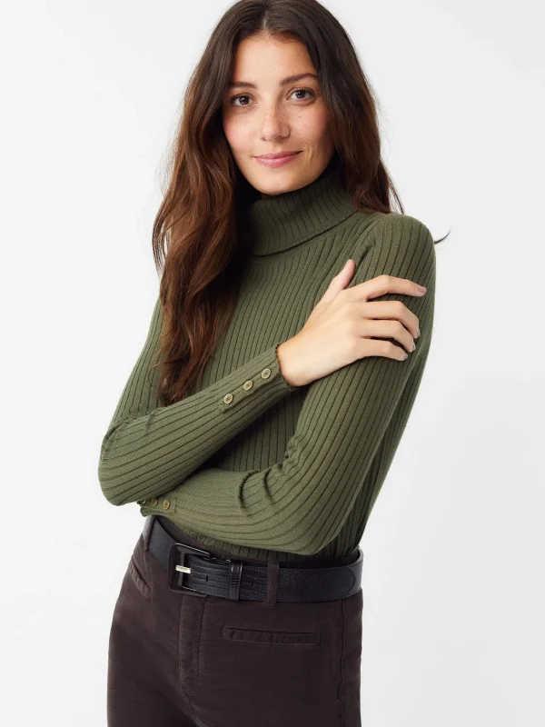 Outlet J. McLaughlin Arlette Turtleneck Olive Green