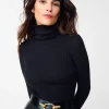 Clearance J. McLaughlin Arlette Turtleneck Black