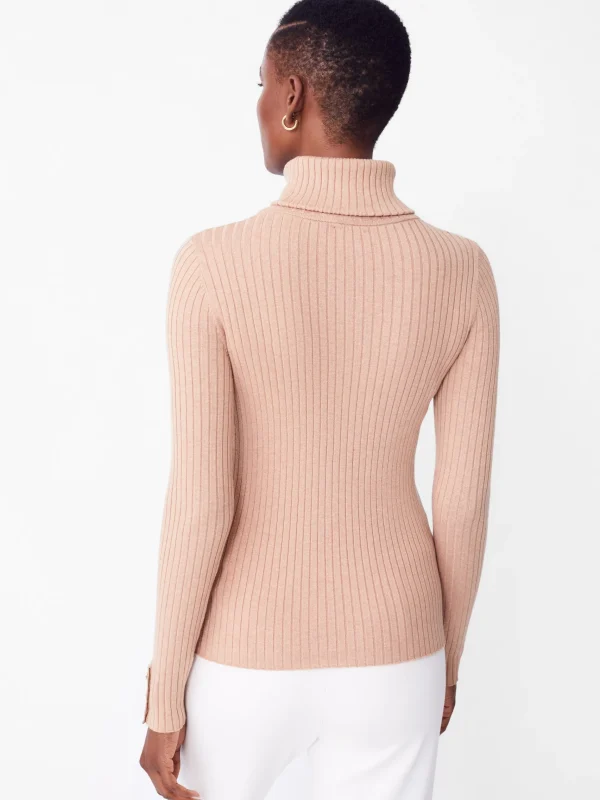 Flash Sale J. McLaughlin Arlette Turtleneck Heather Camel