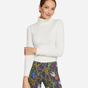 Hot J. McLaughlin Arlette Turtleneck Egret White