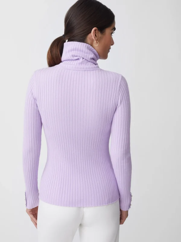 Shop J. McLaughlin Arlette Turtleneck Wisteria