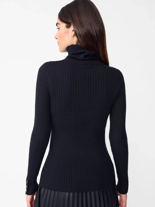 Clearance J. McLaughlin Arlette Turtleneck Black