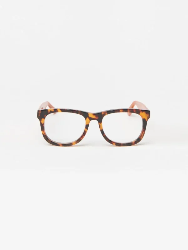 Store J. McLaughlin Barlett Readers In Tortoise Brown Leopard