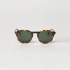 Online J. McLaughlin Bartleby Polarized Sunglasses Tortoise/Dark Green