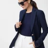 Shop J. McLaughlin Benji Blazer Winter Navy