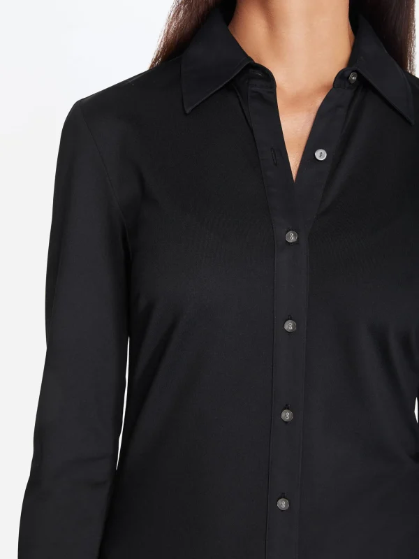 Store J. McLaughlin Betty Shirt Black