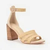 Cheap J. McLaughlin Bistro Heels Golden Tan