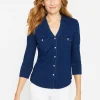 Cheap J. McLaughlin Brynn Shirt Denim