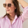 Cheap J. McLaughlin Cafe Sunglasses Light Pink