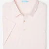 Flash Sale J. McLaughlin Callahan Cotton Polo Light Pink