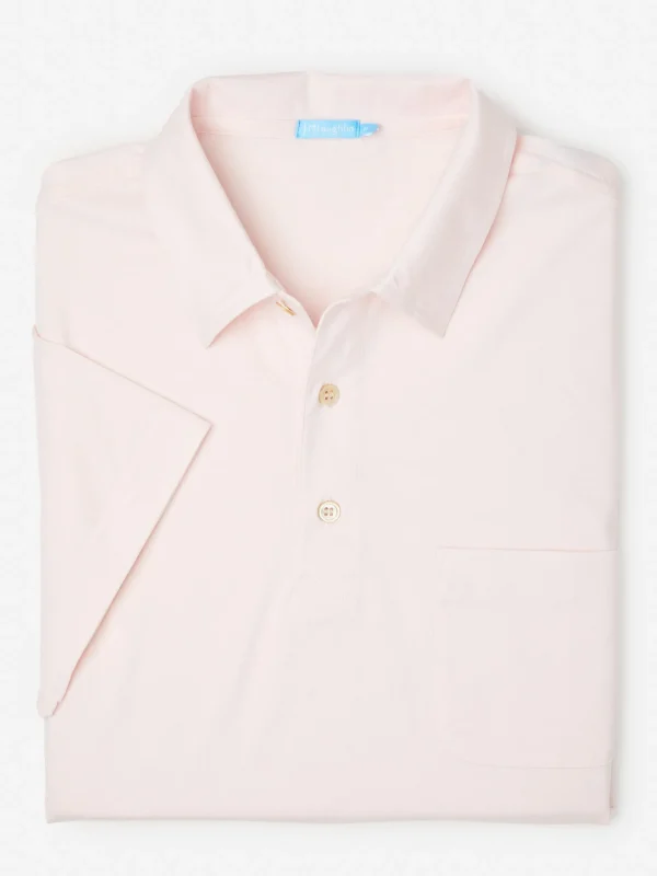 Flash Sale J. McLaughlin Callahan Cotton Polo Light Pink