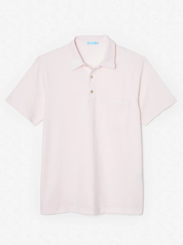 Flash Sale J. McLaughlin Callahan Cotton Polo Light Pink