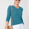 Shop J. McLaughlin Callum Sweater Grass Blue