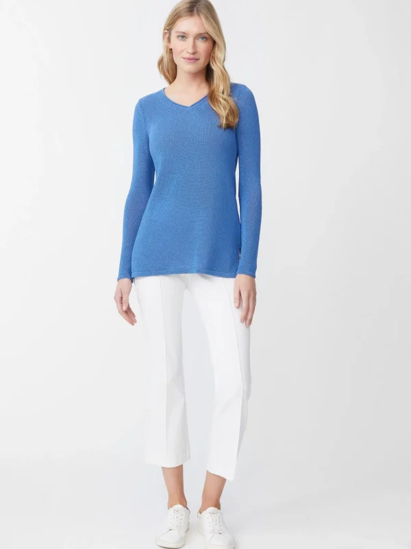 Shop J. McLaughlin Callum Sweater Bright Blue