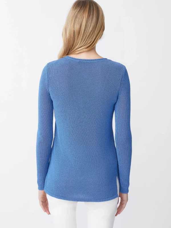 Shop J. McLaughlin Callum Sweater Bright Blue