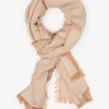 Sale J. McLaughlin Carey Cashmere Scarf Off White/Oatmeal