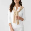 Online J. McLaughlin Carly Top In Fernwood Geo Jacquard White