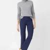 Outlet J. McLaughlin Carmel Pants In Deco Tulip Jacquard Navy