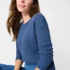 Best Sale J. McLaughlin Celina Sweater Heather Dark Denim