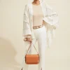 Hot J. McLaughlin Chantal Cashmere Wrap In Window Pane Off White/Camel