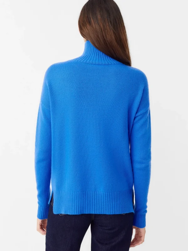 Online J. McLaughlin Clara Cashmere Turtleneck JMC Blue