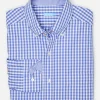 Cheap J. McLaughlin Collis Classic Fit Shirt In Gingham Blue/White