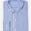 Hot J. McLaughlin Collis Classic Fit Shirt In Bengal Stripe Royal Blue/White