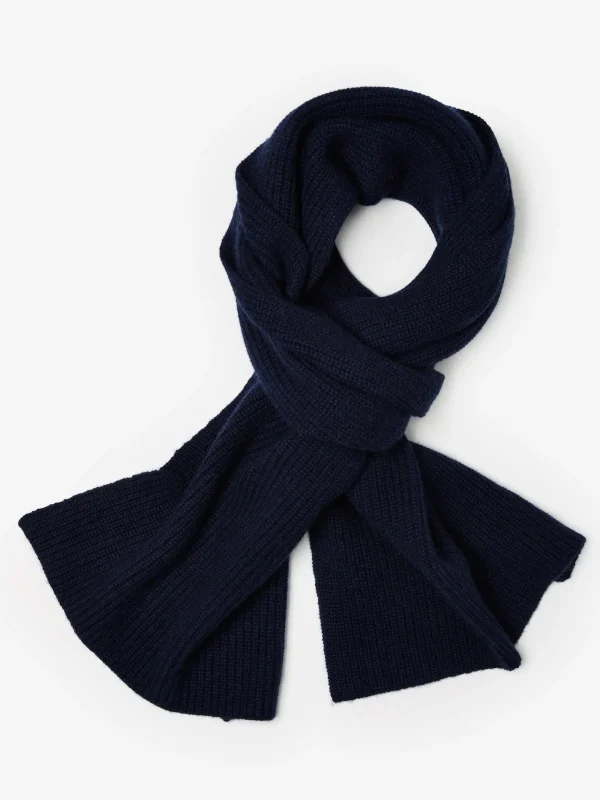 Best J. McLaughlin Colton Cashmere Scarf Navy