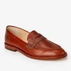 Discount J. McLaughlin Concetta Leather Loafers Toasted Nutmeg/Brown