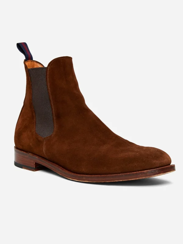 Best Sale J. McLaughlin Crenshaw Suede Chelsea Boots Polo