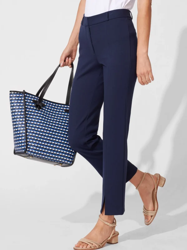 Discount J. McLaughlin Deanne Pants Winter Navy