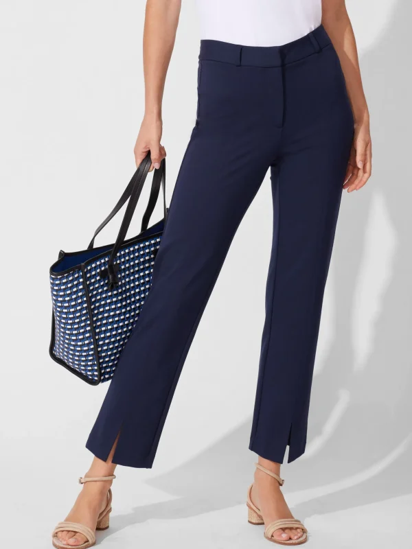 Discount J. McLaughlin Deanne Pants Winter Navy