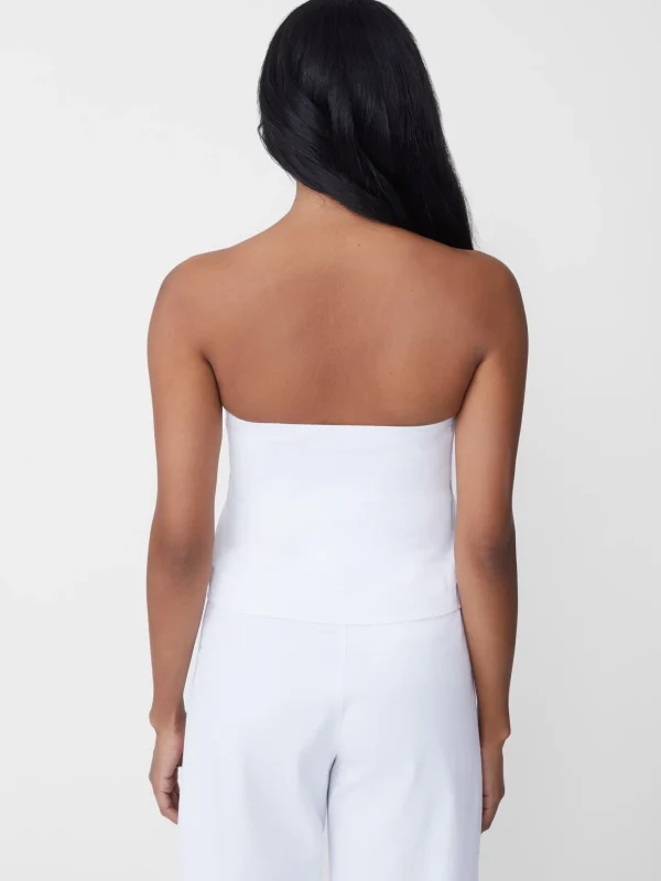 Discount J. McLaughlin Dorota Strapless Top White