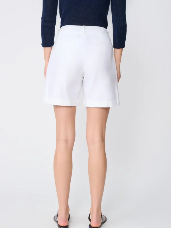 Outlet J. McLaughlin Ebba Linen Shorts White