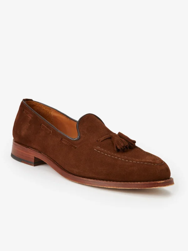 Best J. McLaughlin Finchley Suede Loafers Brown