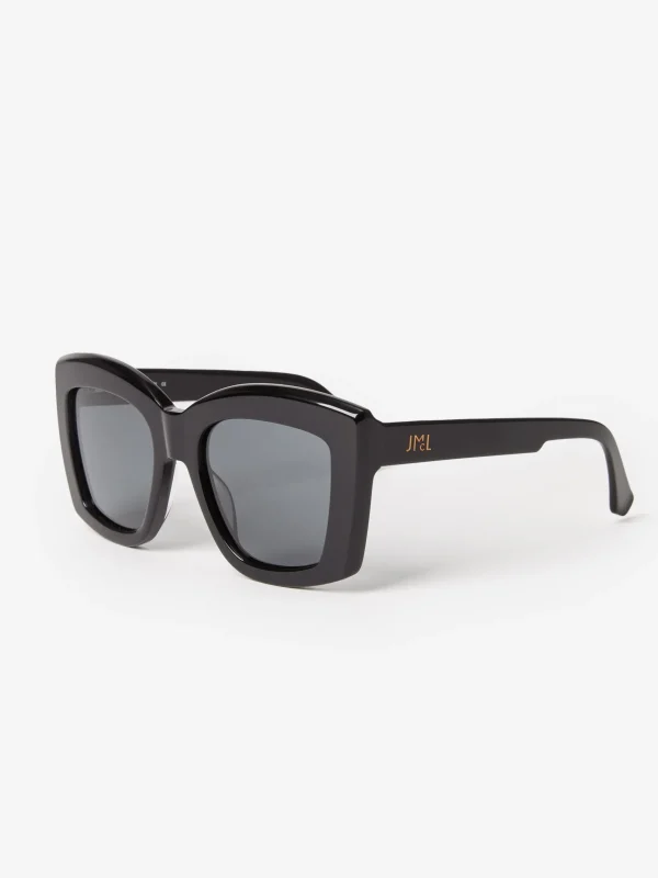 New J. McLaughlin Garbo Sunglasses Black