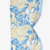 Outlet J. McLaughlin Gemma Scarf In Maxi Pandora Floral Border Off White/Blue/Sand