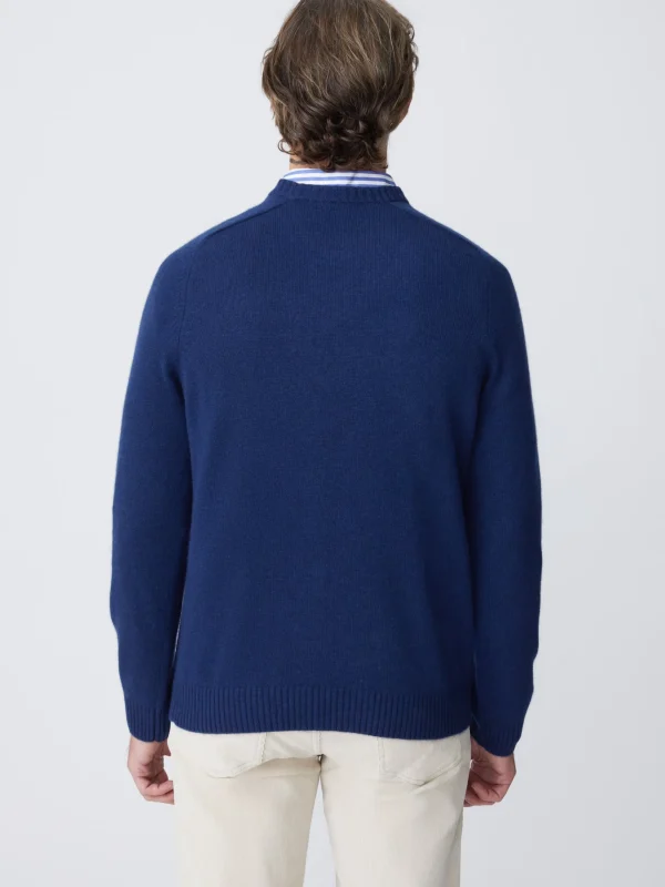 Store J. McLaughlin Gordon Cashmere Sweater Classic Navy