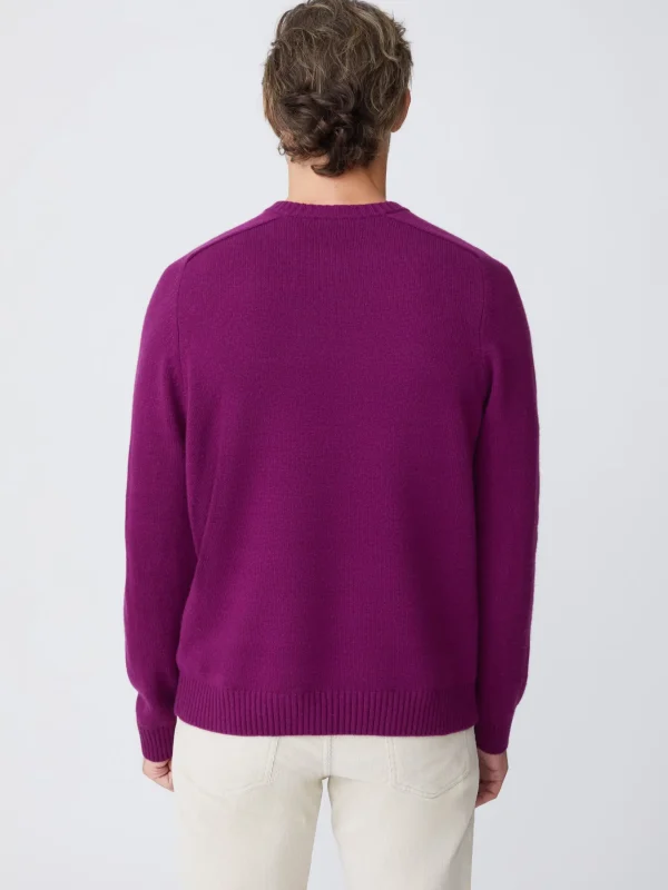 New J. McLaughlin Gordon Cashmere Sweater Plum