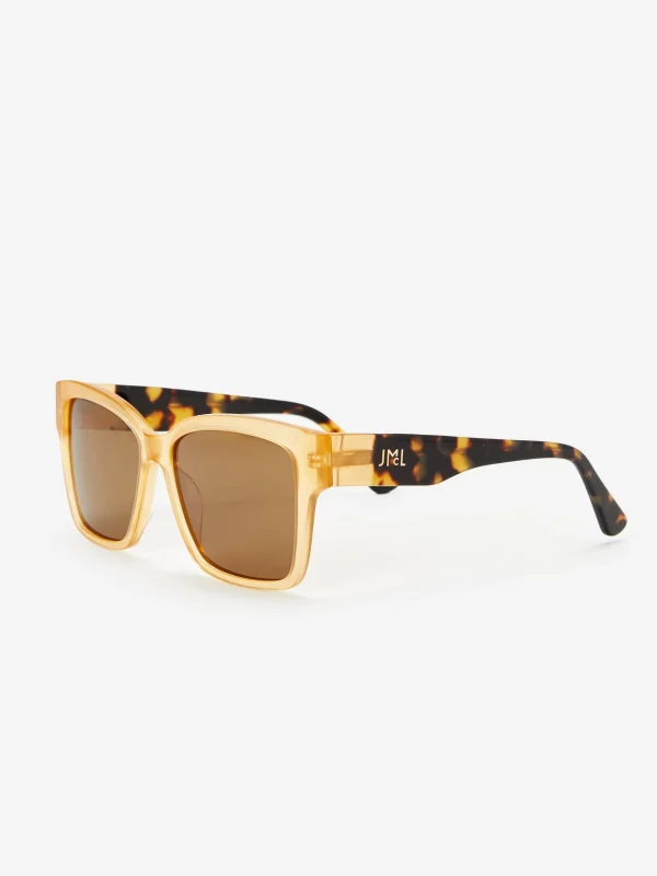 Flash Sale J. McLaughlin Gricie Sunglasses Dark Honey/Tortoise