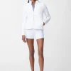 Best J. McLaughlin High Rise Shorts White