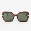 Fashion J. McLaughlin Isola Sunglasses In Tortoise