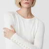 Best J. McLaughlin Jamey Sweater Egret White