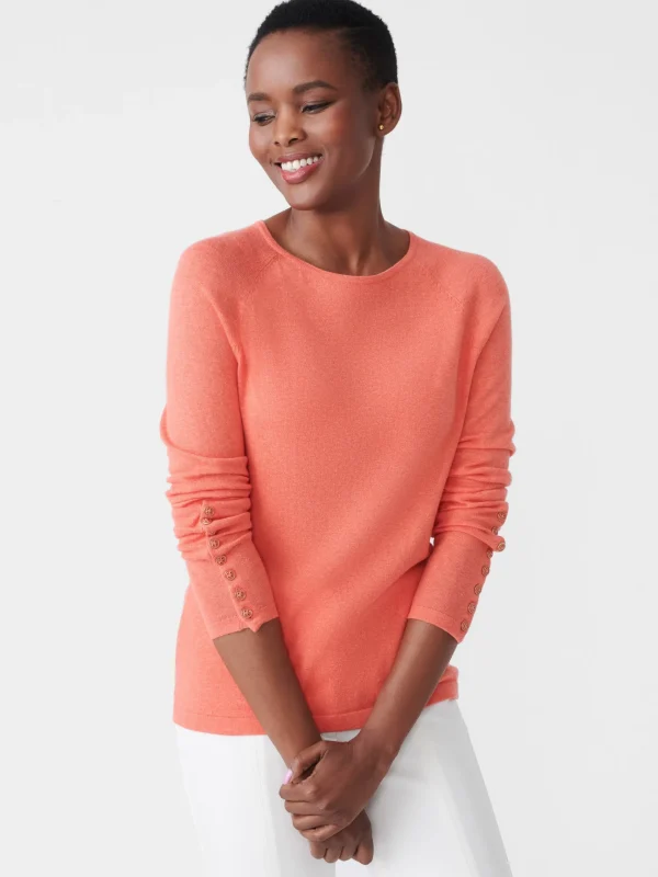 New J. McLaughlin Jamey Sweater Papaya